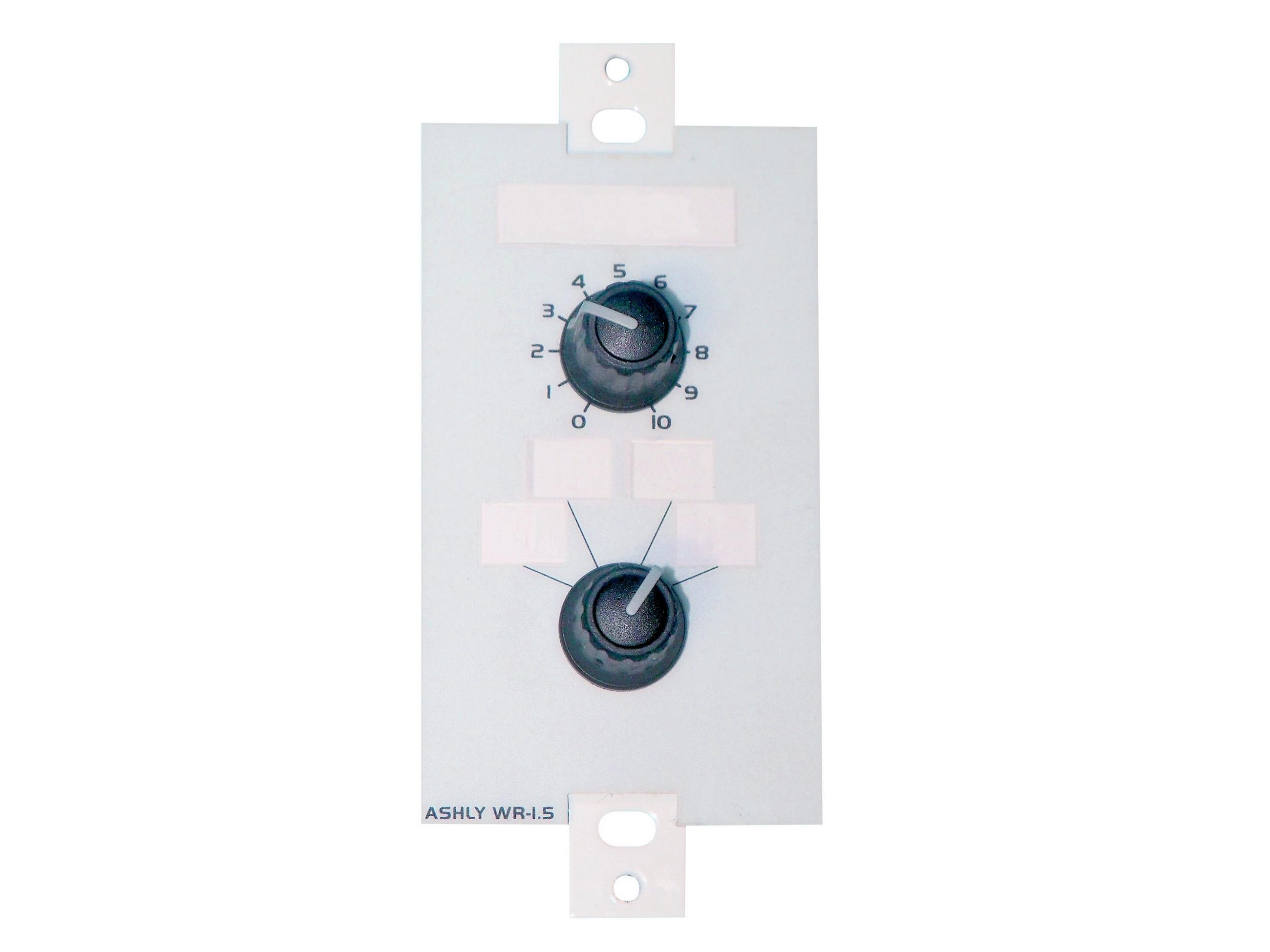 Ashly WR-1 Wall Remote//dual rotary potentiometer