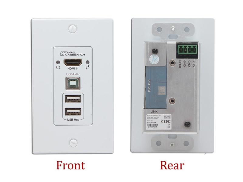 Hall Research Ex Usb Extension On Cat6 W Audio