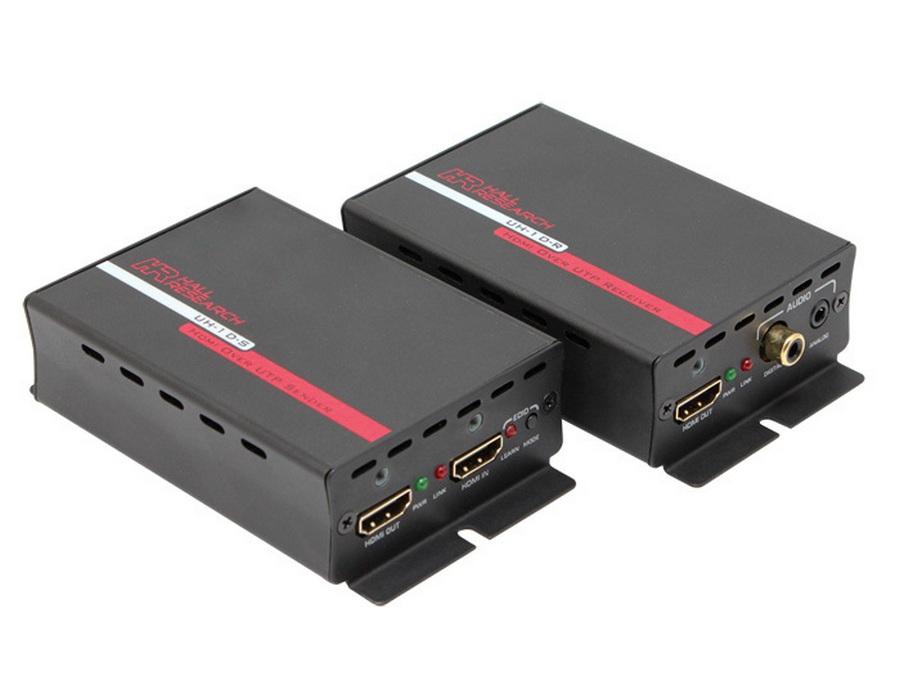 Hall Research Uh 1d Hdmi Over 1 Cat6 Extender Tx Rx Kit Ebay