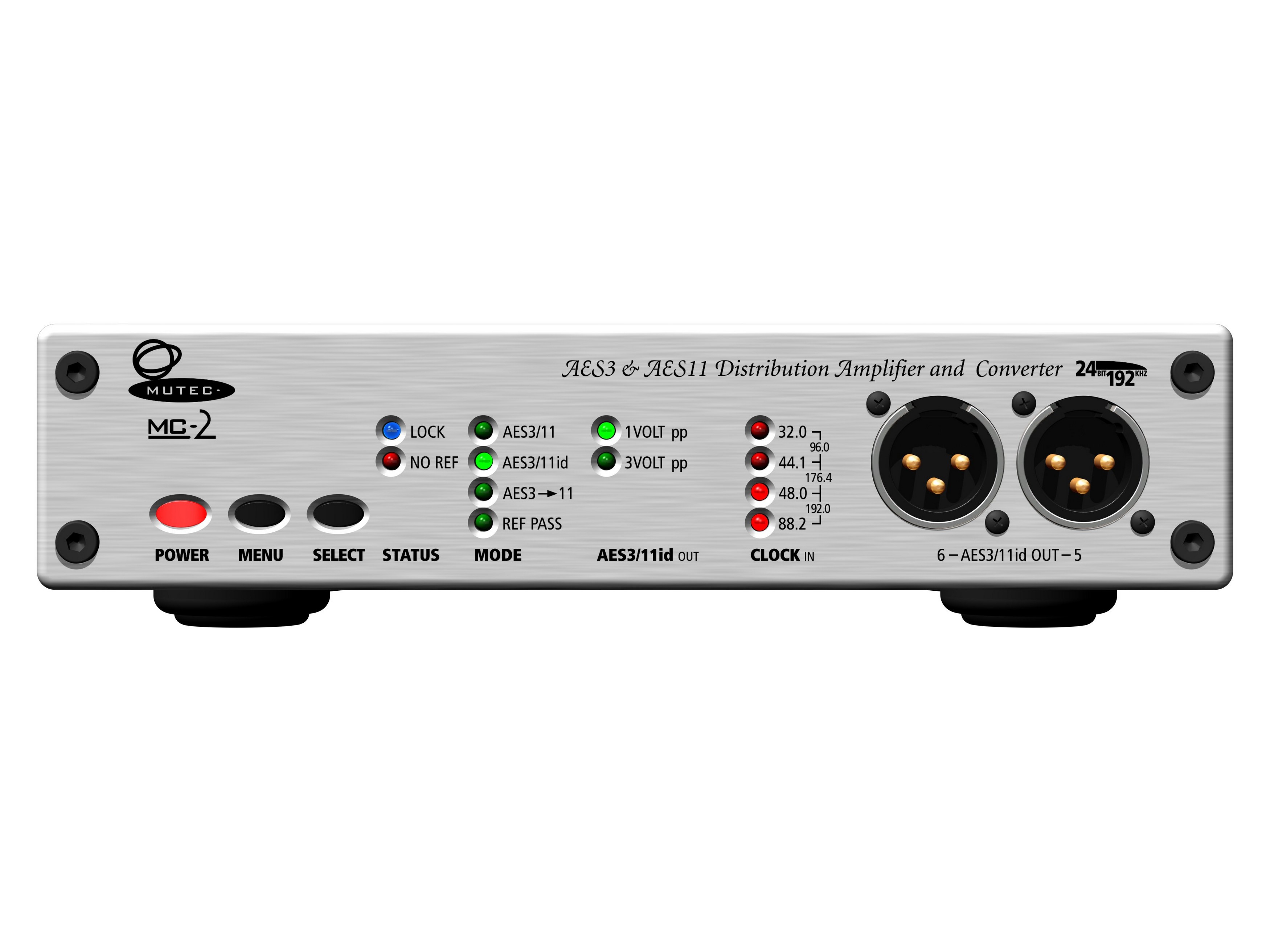 Mutec MC2 192kHZ Distribution Amp & Format Converter for AES/EBU ID eBay