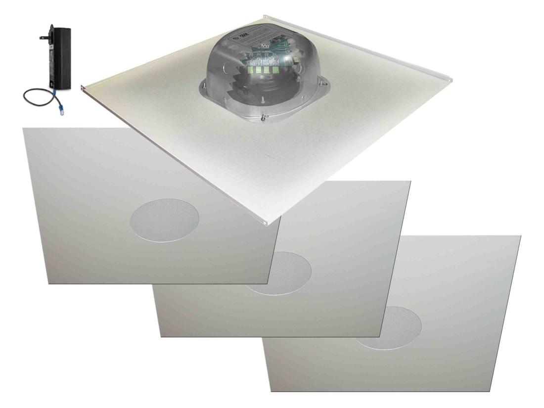 Owi 2x2amp Hd2s64 6 Inch In Ceiling Speaker With 3x 2x2ic6na
