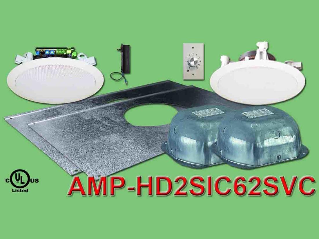 Owi Amp Hd2sic62svc 6in In Ceiling Speaker W Tile Bridge Backcan