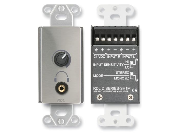 Details About Rdl Ds Sh1m Stereo Headphone Amplifier W User Level Control Mini Jack Stainless - Headphone Jack Wall Plate Details About Rdl Ds Sh1m Stereo Headphone Amplifier W User Level Control Mini Jack Stainless - Headphone Jack Wall Plate